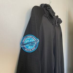 Amazon Cooperate Project Kuiper Black Zip Hoodie Size L space